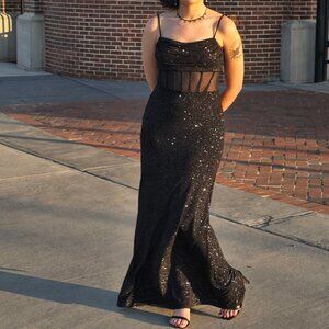Black Sparkly Dress